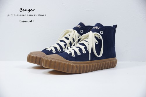 基本款II高筒帆布鞋-寶石藍