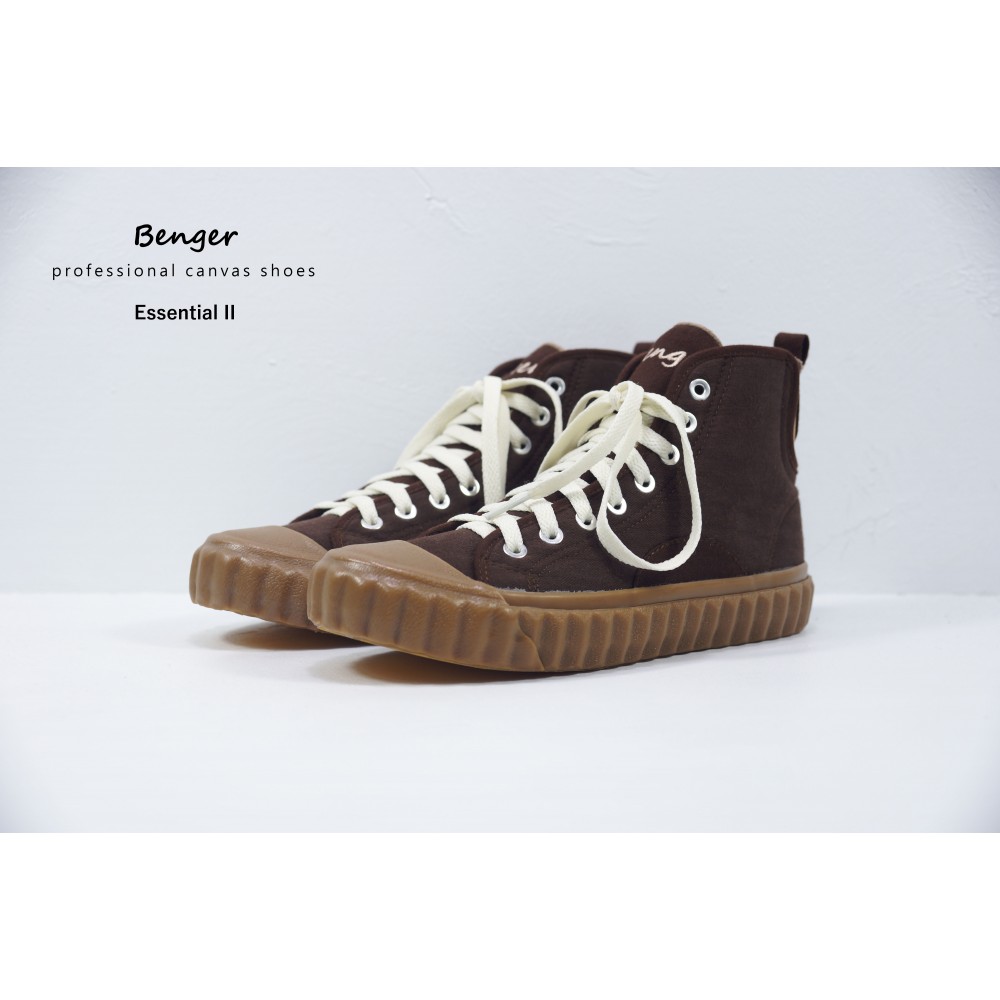 基本款II高筒帆布鞋-摩卡