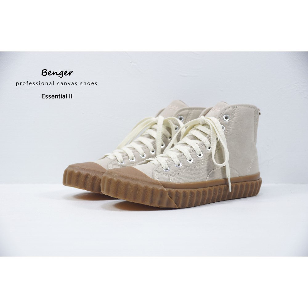 基本款II高筒帆布鞋-月牙