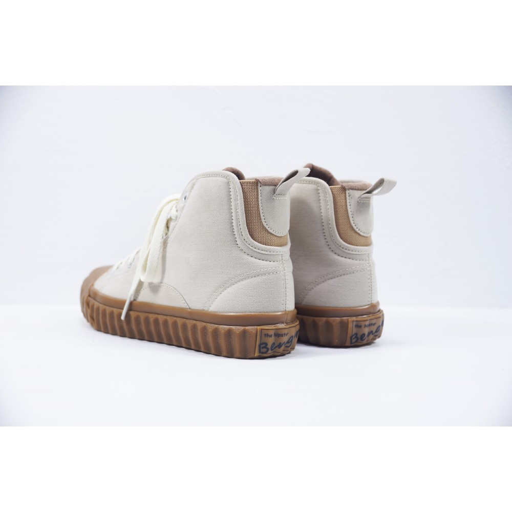基本款II高筒帆布鞋-月牙