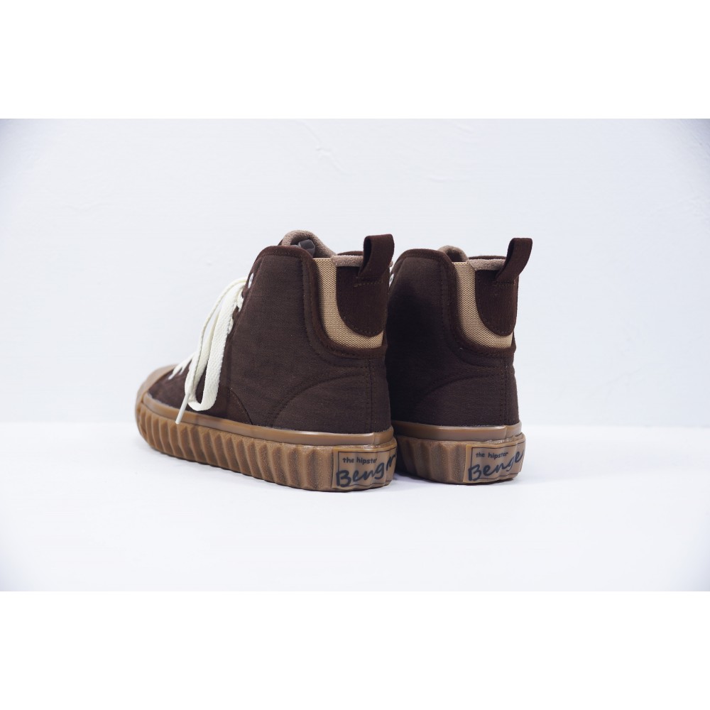 基本款II高筒帆布鞋-摩卡