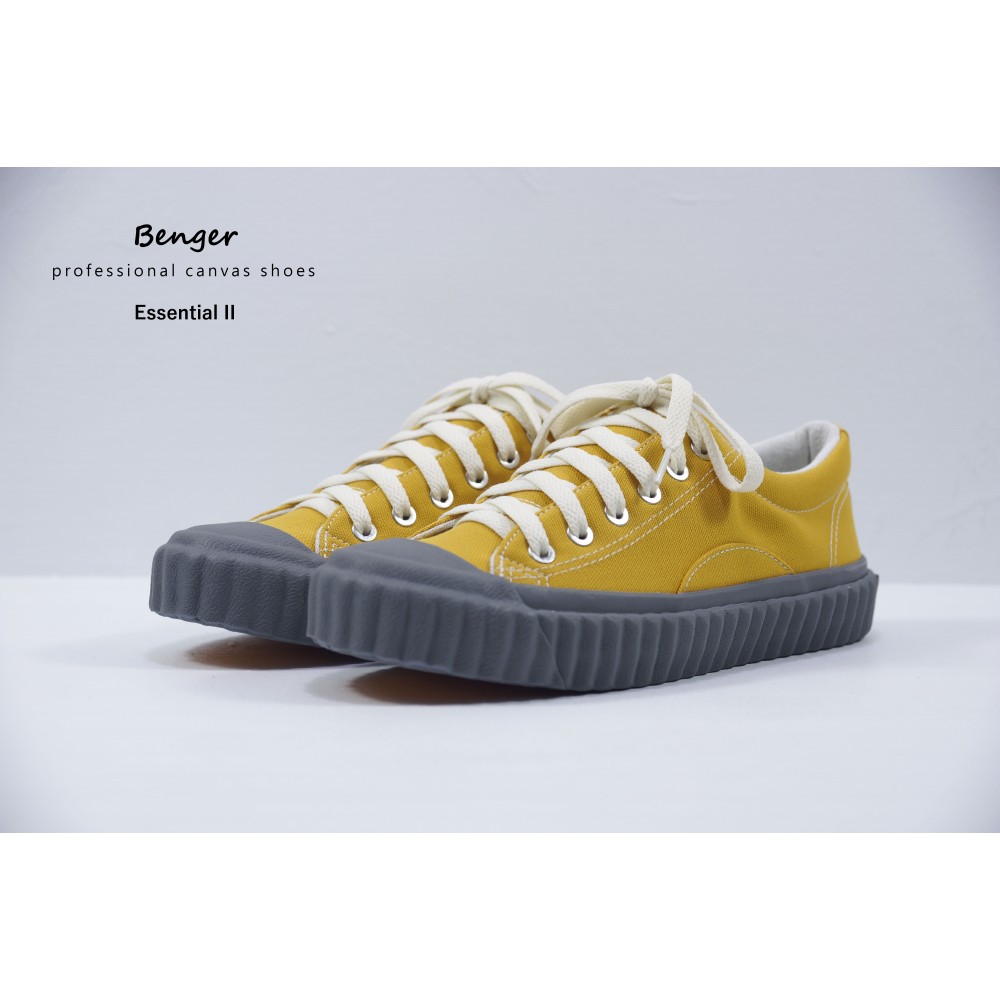 基本款帆布鞋II-芥末黃