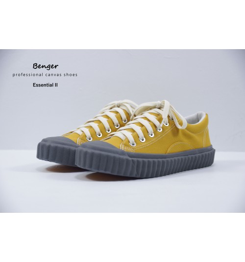 基本款帆布鞋II-芥末黃