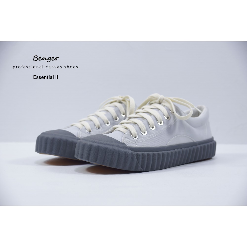 基本款帆布鞋II-淺灰藍