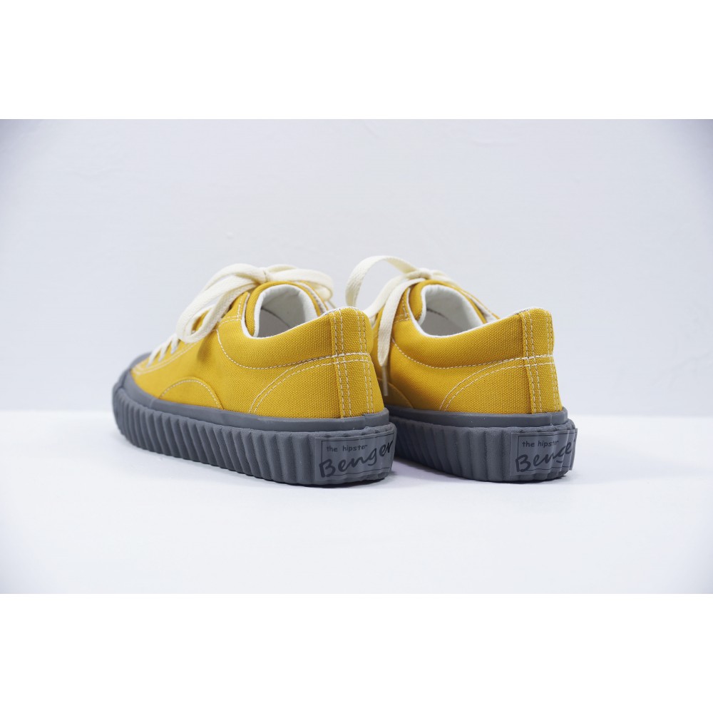 基本款帆布鞋II-芥末黃