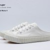 基本款穆勒帆布鞋II-白