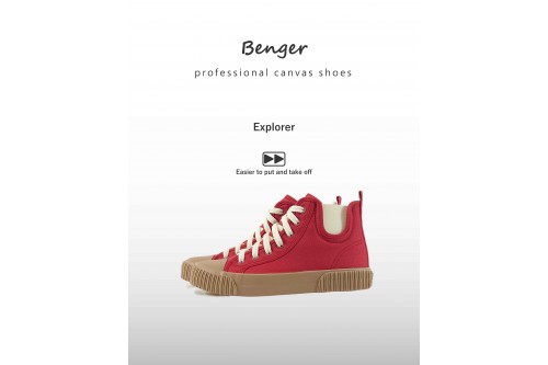 Explorer 高筒 -櫻桃紅