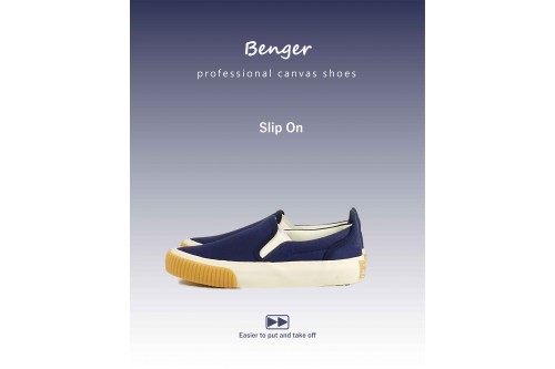 Slip On -深藍